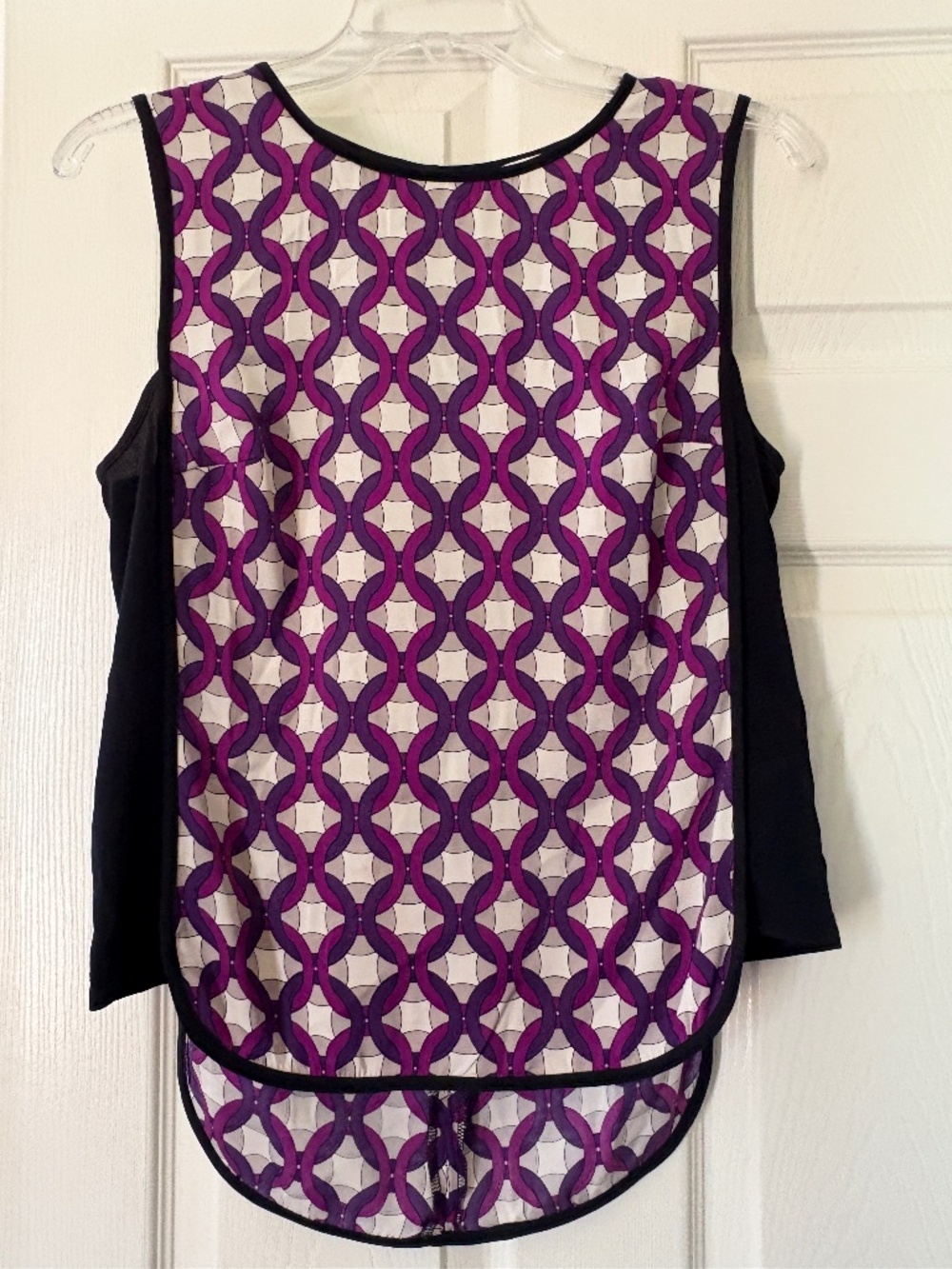 Trina Turk 100% Silk tank Blouse.